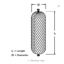 Netización de alambre hexagonal de malla de gabion